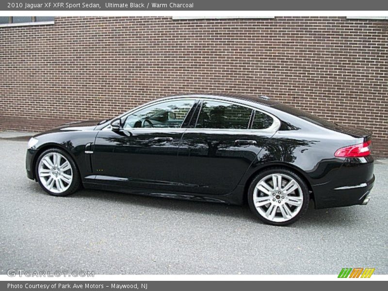 Ultimate Black / Warm Charcoal 2010 Jaguar XF XFR Sport Sedan