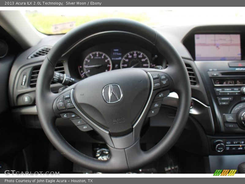 Silver Moon / Ebony 2013 Acura ILX 2.0L Technology