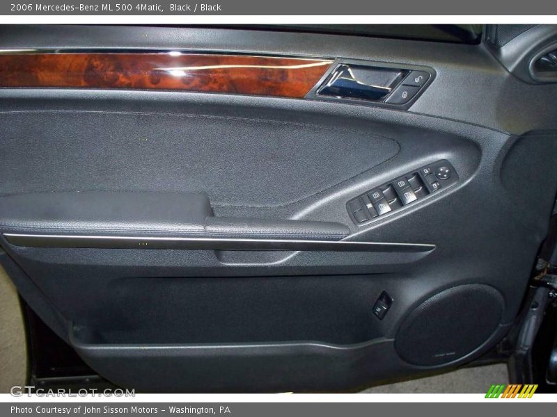 Black / Black 2006 Mercedes-Benz ML 500 4Matic