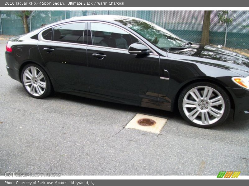 Ultimate Black / Warm Charcoal 2010 Jaguar XF XFR Sport Sedan