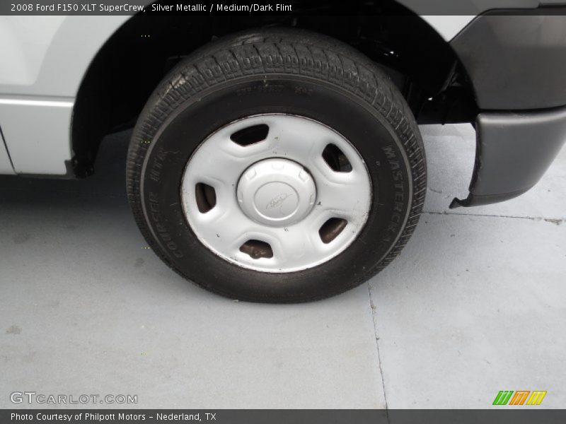 Silver Metallic / Medium/Dark Flint 2008 Ford F150 XLT SuperCrew