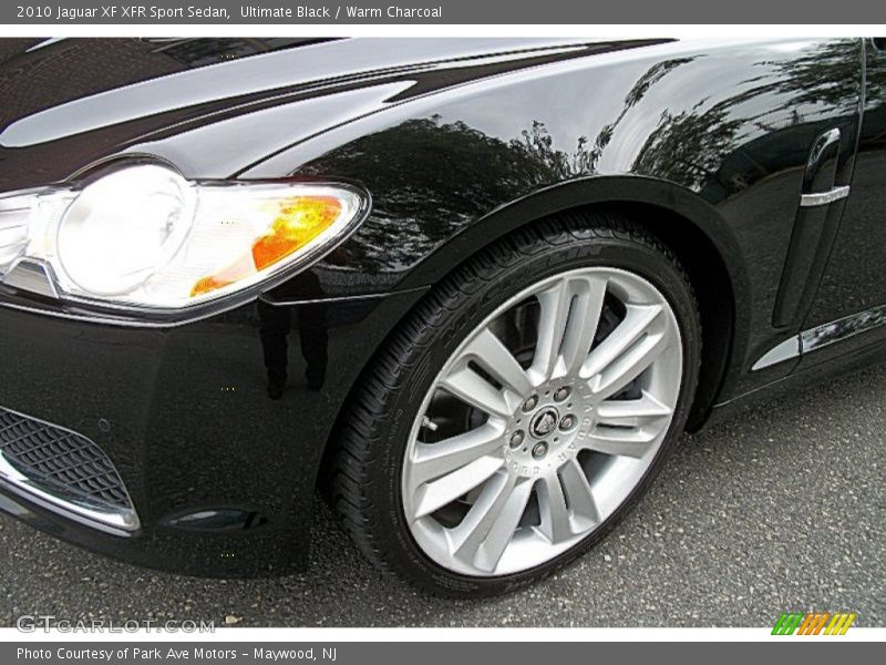 Ultimate Black / Warm Charcoal 2010 Jaguar XF XFR Sport Sedan