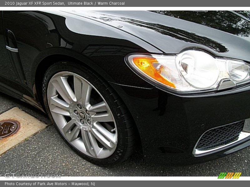 Ultimate Black / Warm Charcoal 2010 Jaguar XF XFR Sport Sedan