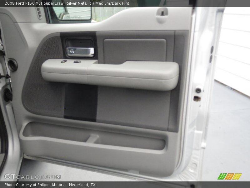 Silver Metallic / Medium/Dark Flint 2008 Ford F150 XLT SuperCrew