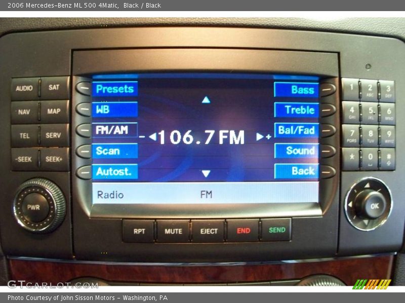 Black / Black 2006 Mercedes-Benz ML 500 4Matic