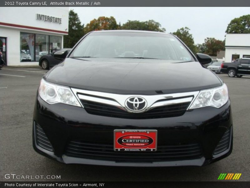 Attitude Black Metallic / Ash 2012 Toyota Camry LE