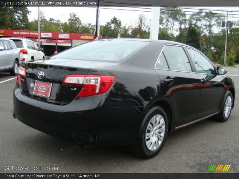 Attitude Black Metallic / Ash 2012 Toyota Camry LE