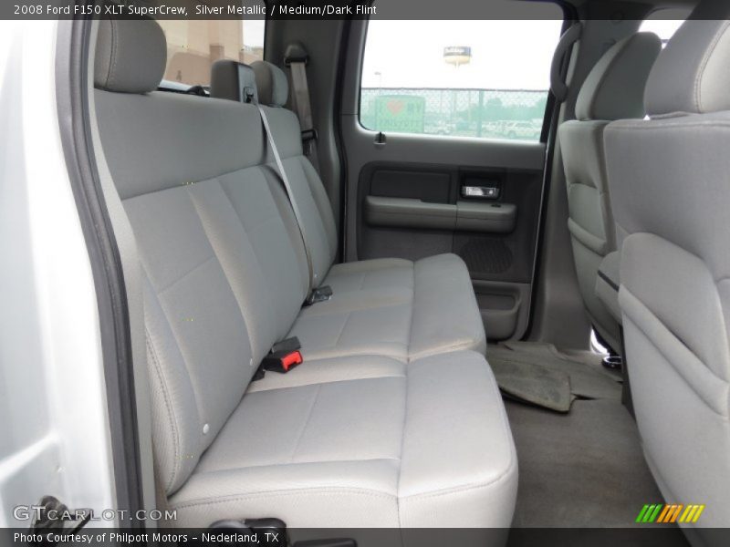 Silver Metallic / Medium/Dark Flint 2008 Ford F150 XLT SuperCrew