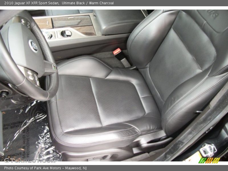 Ultimate Black / Warm Charcoal 2010 Jaguar XF XFR Sport Sedan