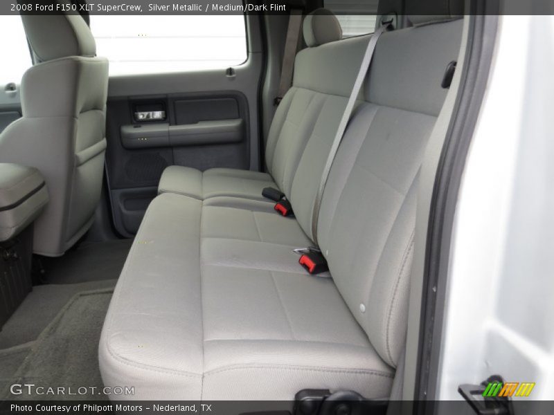 Silver Metallic / Medium/Dark Flint 2008 Ford F150 XLT SuperCrew