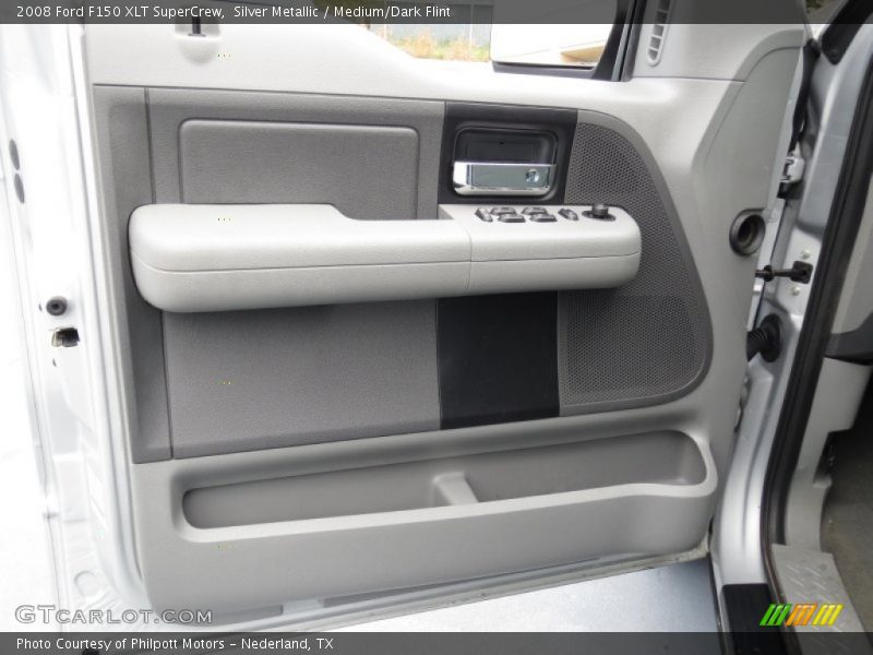 Silver Metallic / Medium/Dark Flint 2008 Ford F150 XLT SuperCrew