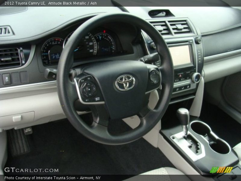 Attitude Black Metallic / Ash 2012 Toyota Camry LE