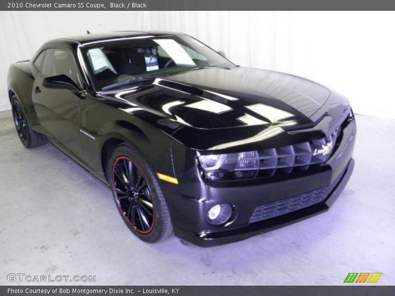Black / Black 2010 Chevrolet Camaro SS Coupe