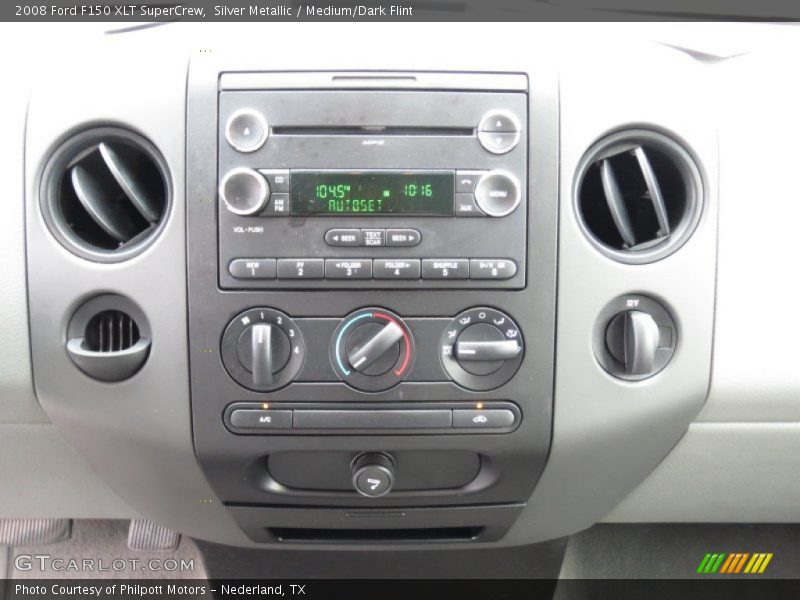 Silver Metallic / Medium/Dark Flint 2008 Ford F150 XLT SuperCrew