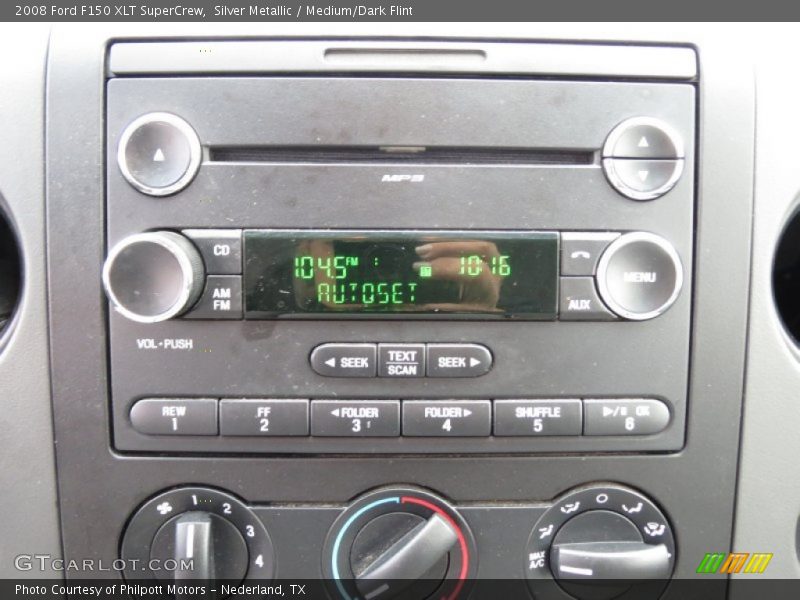 Silver Metallic / Medium/Dark Flint 2008 Ford F150 XLT SuperCrew