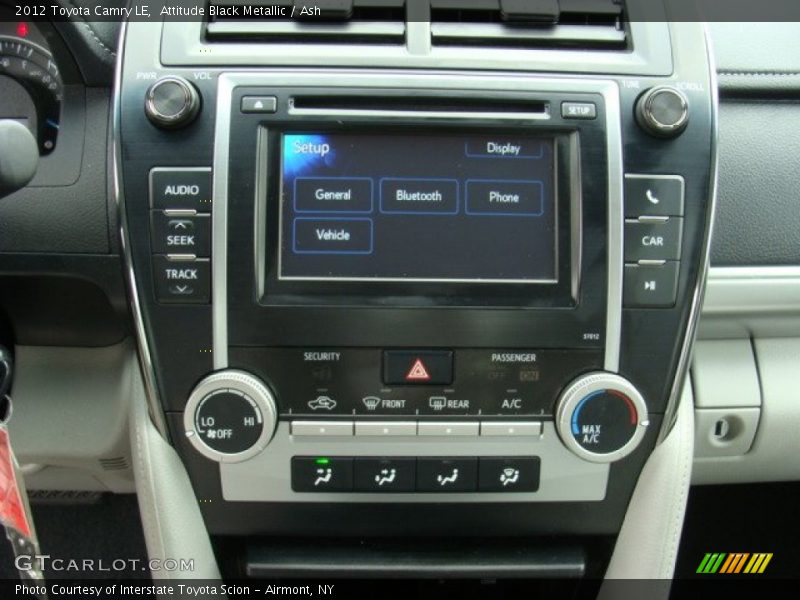 Attitude Black Metallic / Ash 2012 Toyota Camry LE