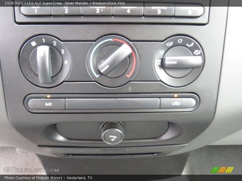 Silver Metallic / Medium/Dark Flint 2008 Ford F150 XLT SuperCrew