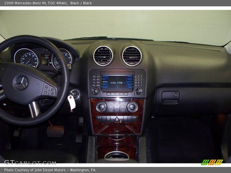 Black / Black 2006 Mercedes-Benz ML 500 4Matic