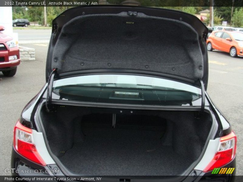 Attitude Black Metallic / Ash 2012 Toyota Camry LE