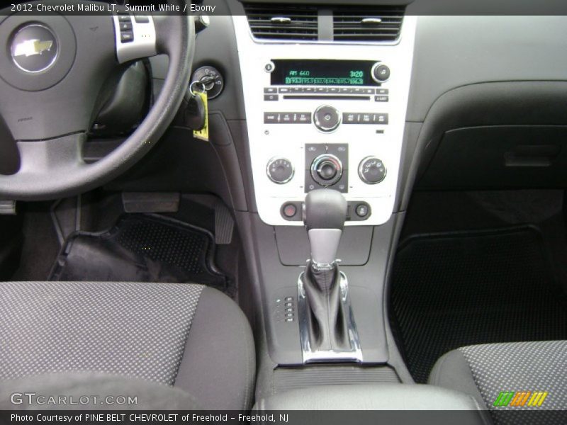 Summit White / Ebony 2012 Chevrolet Malibu LT