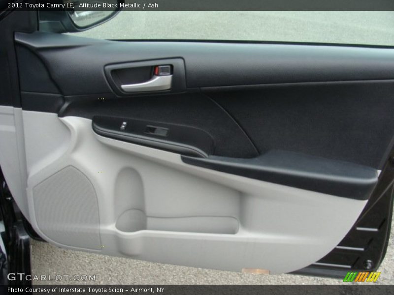 Attitude Black Metallic / Ash 2012 Toyota Camry LE