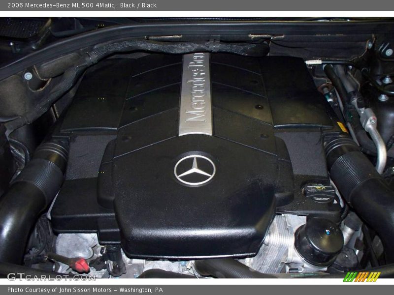 Black / Black 2006 Mercedes-Benz ML 500 4Matic