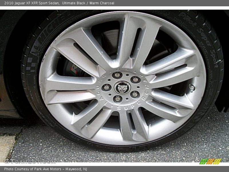 Ultimate Black / Warm Charcoal 2010 Jaguar XF XFR Sport Sedan
