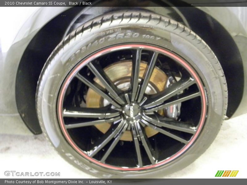Custom Wheels of 2010 Camaro SS Coupe
