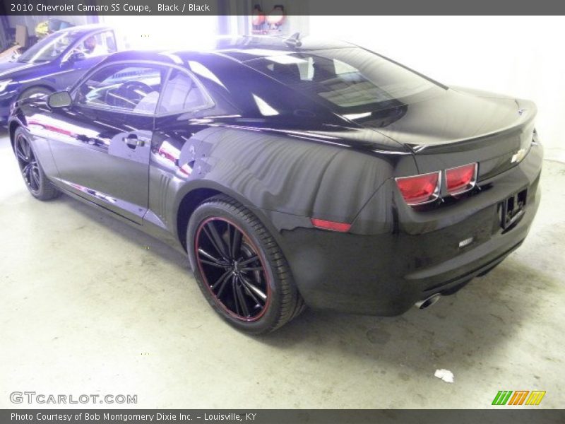 Black / Black 2010 Chevrolet Camaro SS Coupe