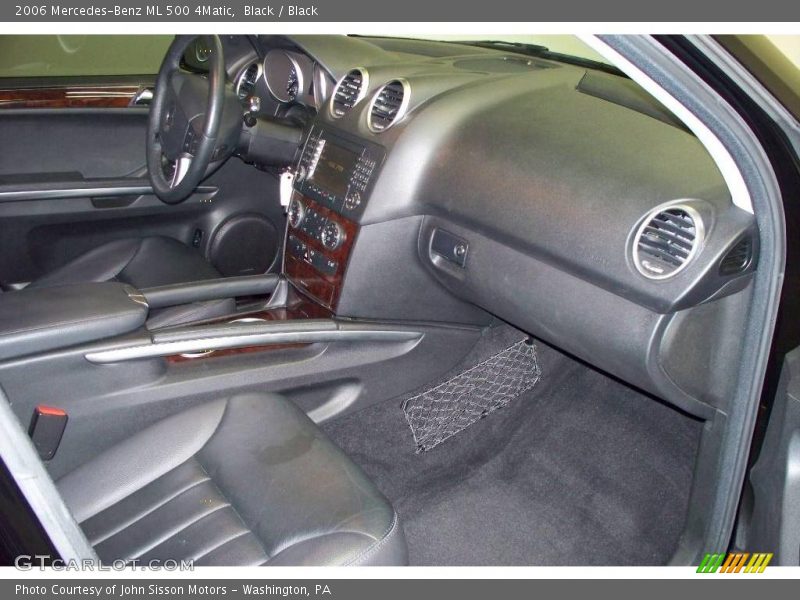 Black / Black 2006 Mercedes-Benz ML 500 4Matic