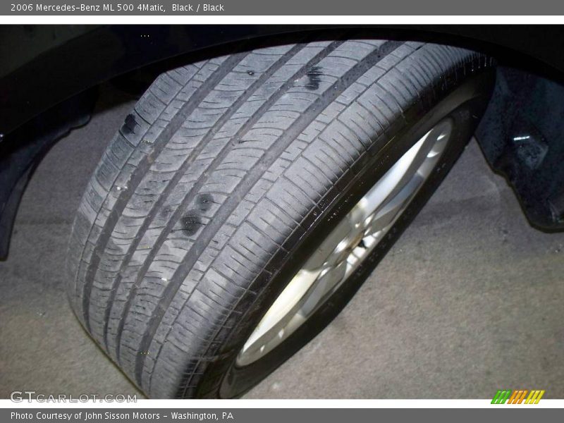 Black / Black 2006 Mercedes-Benz ML 500 4Matic