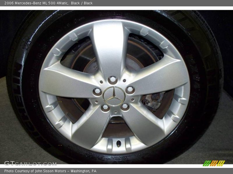 Black / Black 2006 Mercedes-Benz ML 500 4Matic