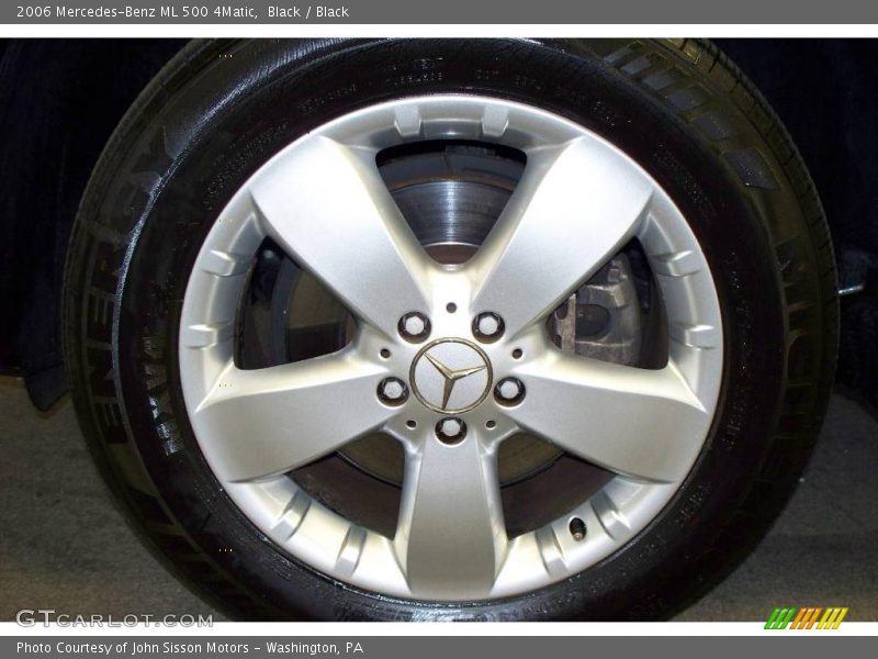 Black / Black 2006 Mercedes-Benz ML 500 4Matic