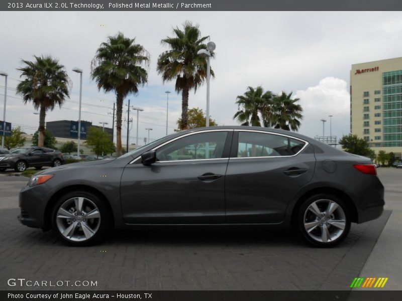 Polished Metal Metallic / Parchment 2013 Acura ILX 2.0L Technology