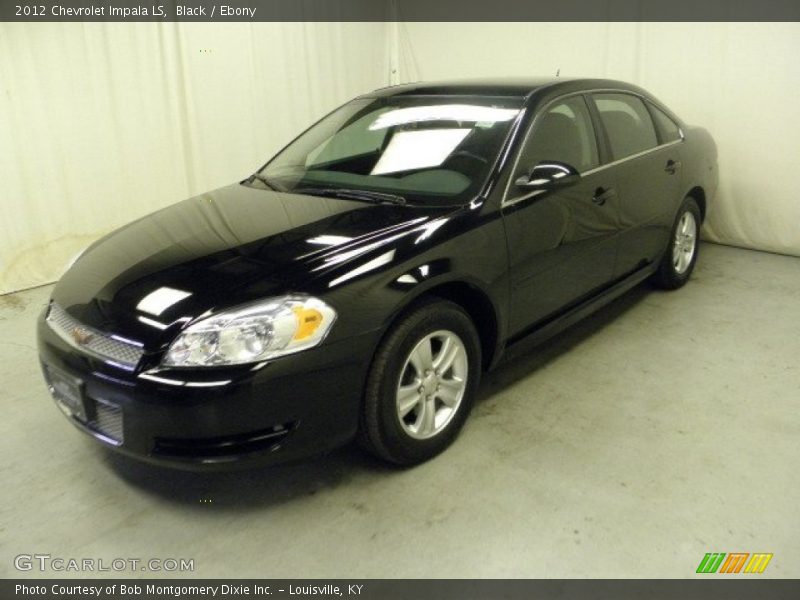 Black / Ebony 2012 Chevrolet Impala LS