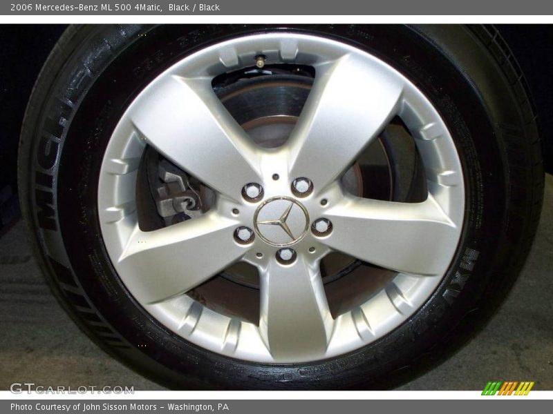 Black / Black 2006 Mercedes-Benz ML 500 4Matic