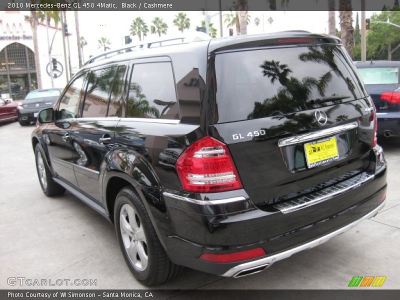 Black / Cashmere 2010 Mercedes-Benz GL 450 4Matic