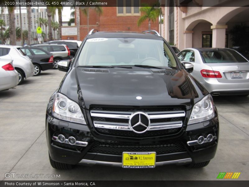 Black / Cashmere 2010 Mercedes-Benz GL 450 4Matic