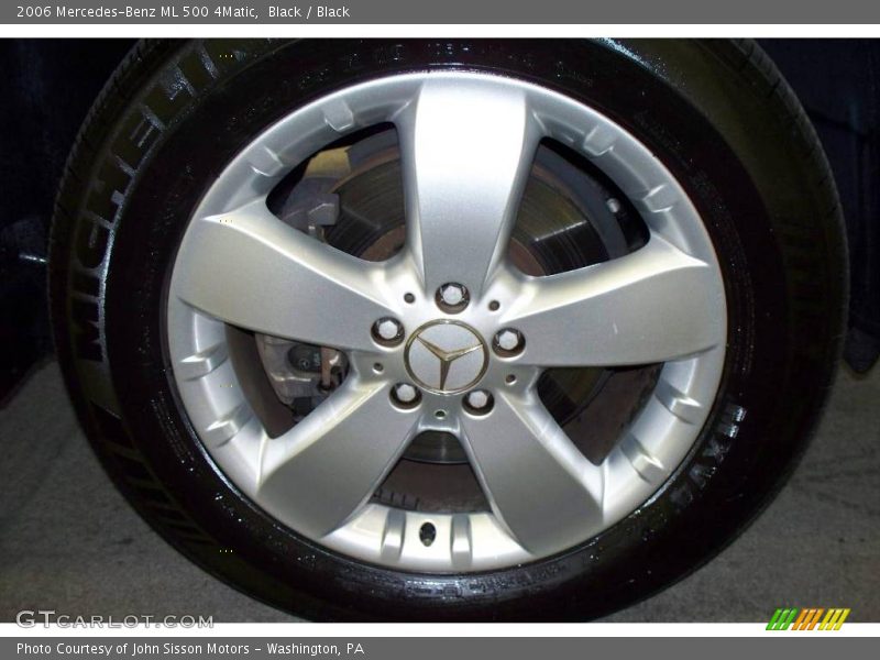 Black / Black 2006 Mercedes-Benz ML 500 4Matic