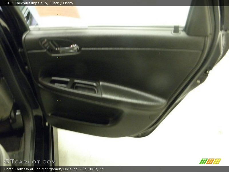 Black / Ebony 2012 Chevrolet Impala LS