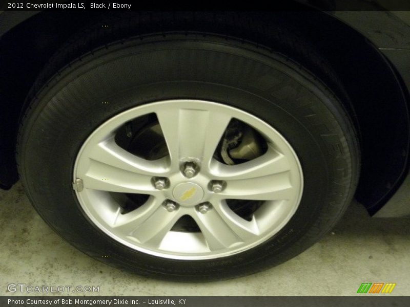 Black / Ebony 2012 Chevrolet Impala LS