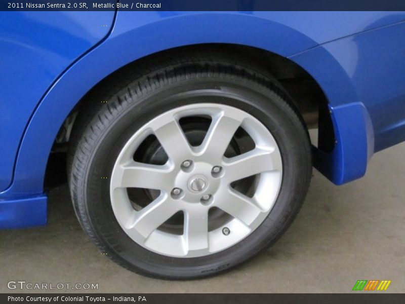 Metallic Blue / Charcoal 2011 Nissan Sentra 2.0 SR