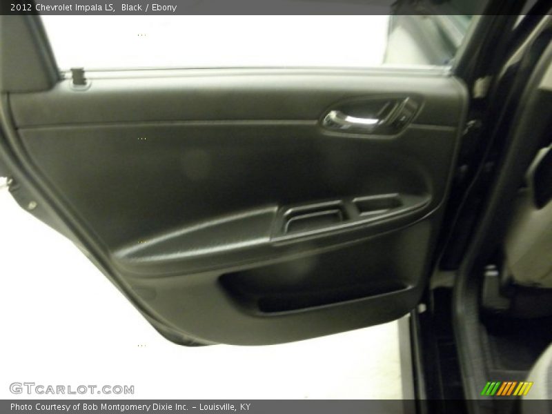 Black / Ebony 2012 Chevrolet Impala LS