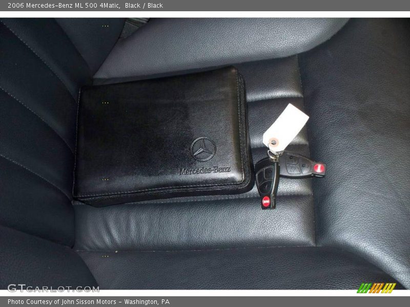 Black / Black 2006 Mercedes-Benz ML 500 4Matic