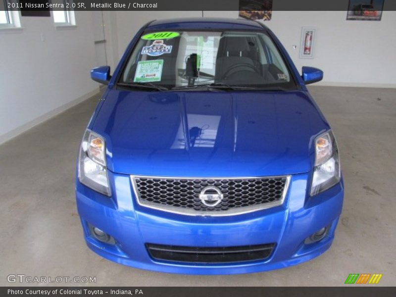 Metallic Blue / Charcoal 2011 Nissan Sentra 2.0 SR