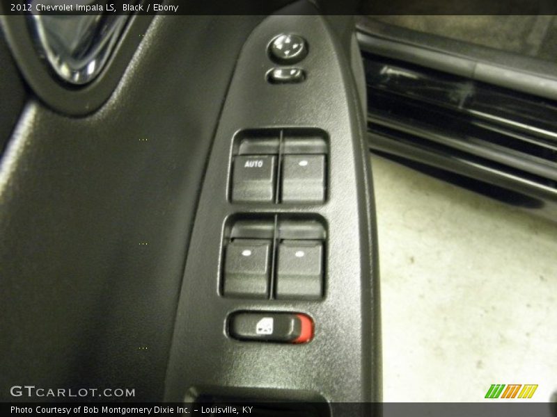 Black / Ebony 2012 Chevrolet Impala LS
