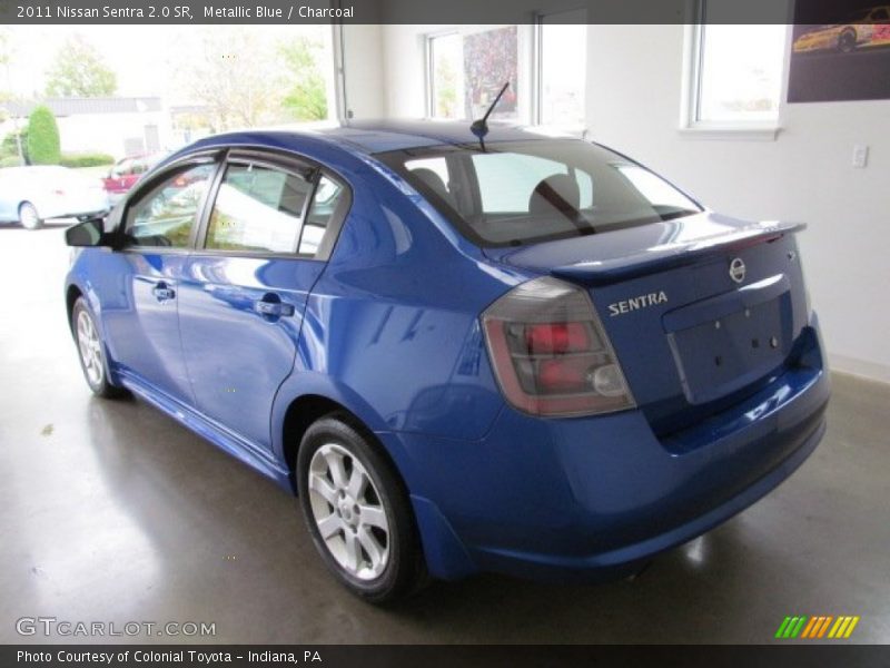 Metallic Blue / Charcoal 2011 Nissan Sentra 2.0 SR