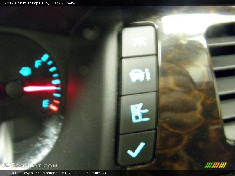 Black / Ebony 2012 Chevrolet Impala LS