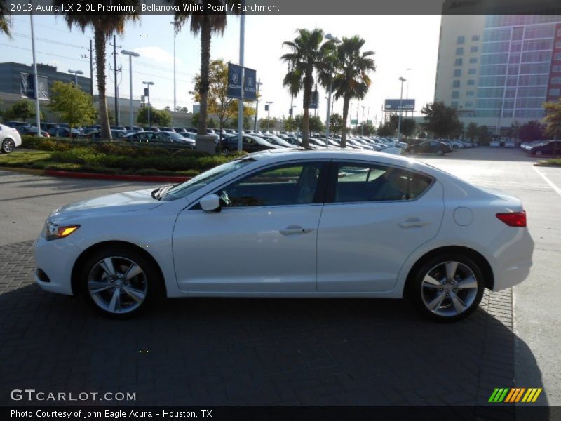 Bellanova White Pearl / Parchment 2013 Acura ILX 2.0L Premium