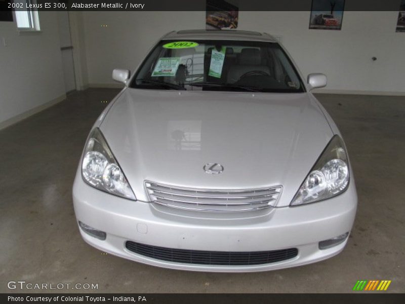 Alabaster Metallic / Ivory 2002 Lexus ES 300